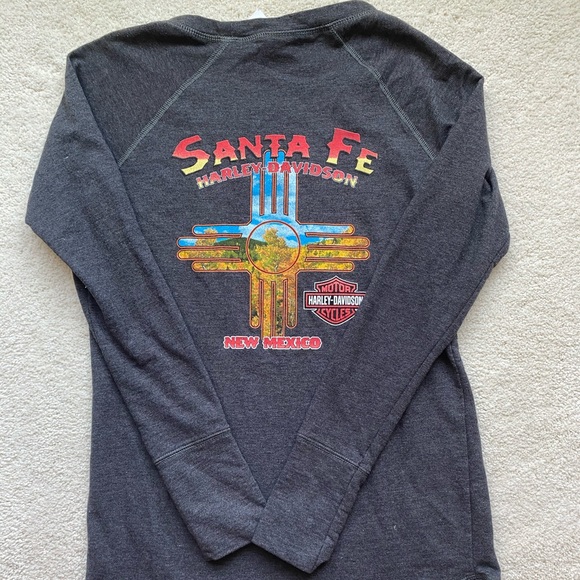 Harley Davidson Long T shirt - Picture 2 of 3